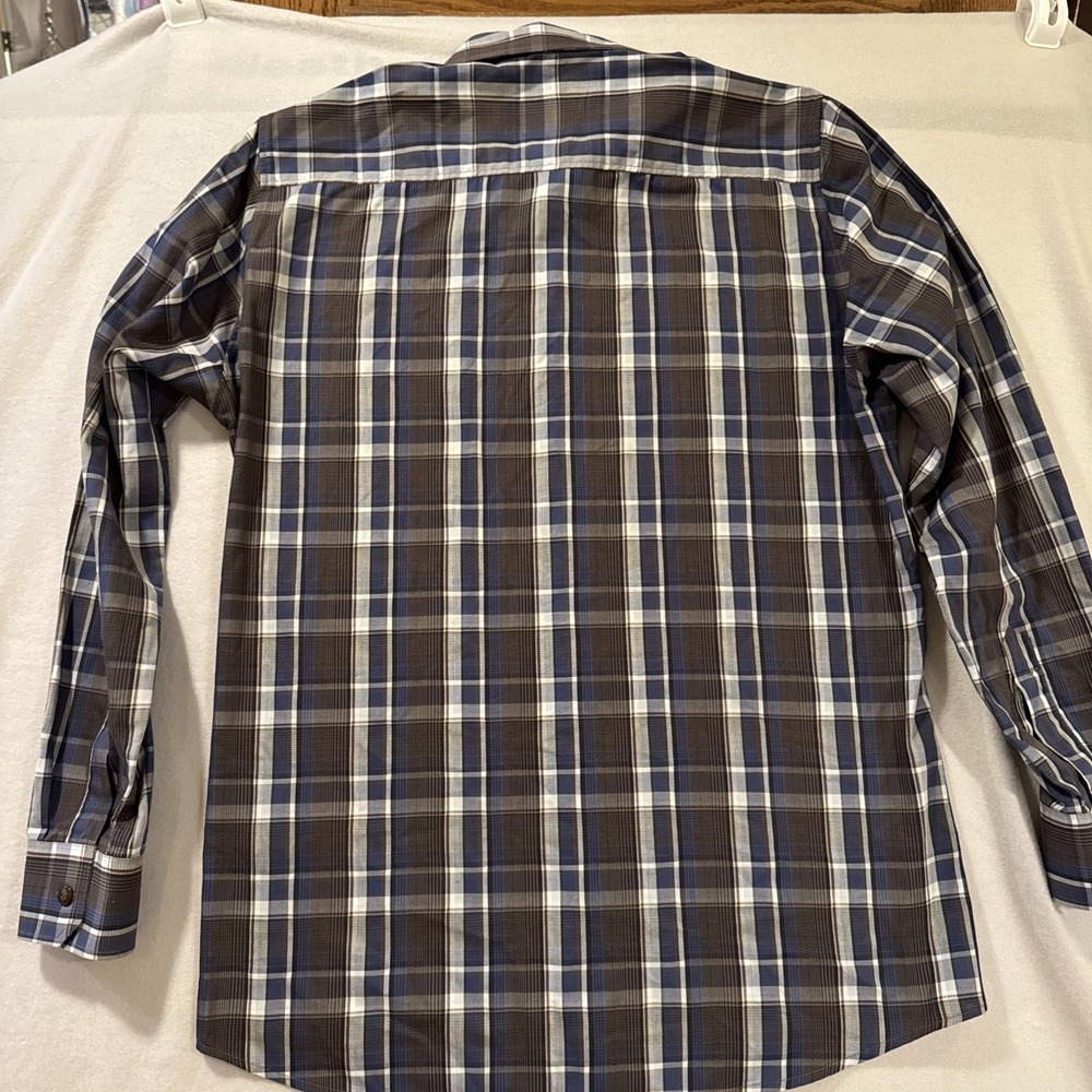 Haupt Germany Men Button Shirt Modern Fit Sz M 39/40, 15 1/2 - Picture 2 of 8